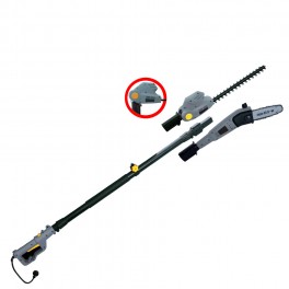 2in1 Pole Chainsaw Pole Hedge Trimmer Electric Oregon Chain Kuller